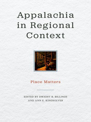Appalachia in Regional Context - ebook